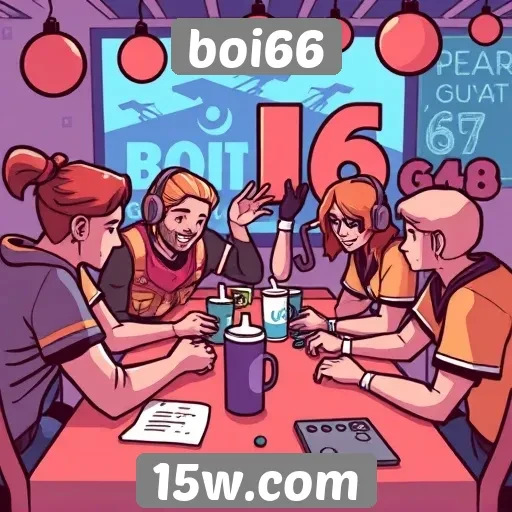 Como a comunidade interage no Boi66